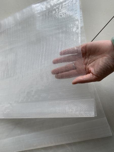 25kg Transparent Pp Woven Bag For Potato Onion Transparent Woven Bag