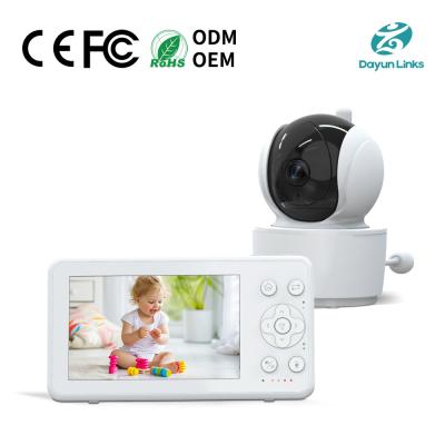 4.3 Inch Video Baby Monitor With Camera Multiple Cameras Supported
