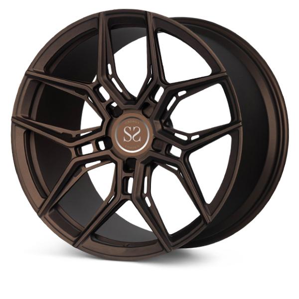 Автомобиль выкованный сплавом колеса 22 дюймов бочонка оправы 5x114.3 5x120 5x112 5x127 5x130