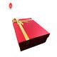 Rectangle Matt Party Shoe Silk Ribbon Cardboard Gift Packaging Box Rigid Eco Friendly