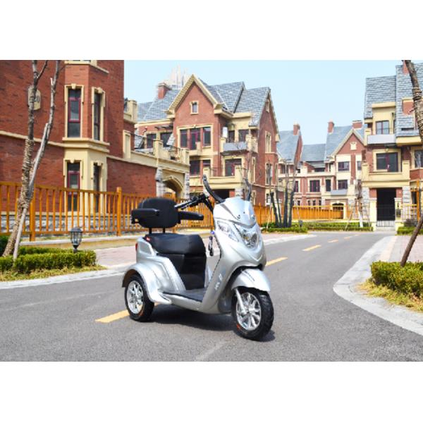 OEM 60V 500W Small Mobility Scooter , ABS 3 Wheel Electric Scooter With Cover