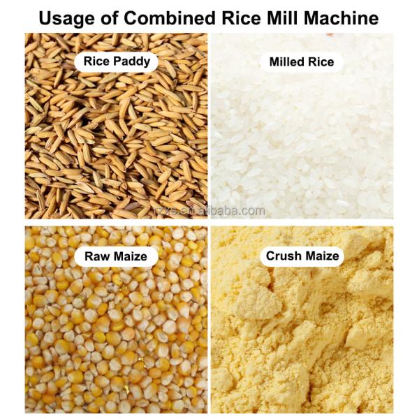 Polvillador de rodillos de martillo de molino de arroz Auto Sella para mini fresadoras combinadas pequeñas