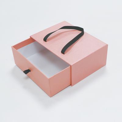Varnishing 1200gsm Rigid Cardboard Sliding Drawer Box