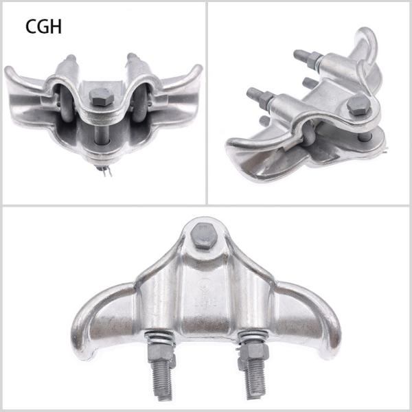 Зажимы для подвешивания для двойного высокого напряжения штуцеров электричества проводника прыгуна