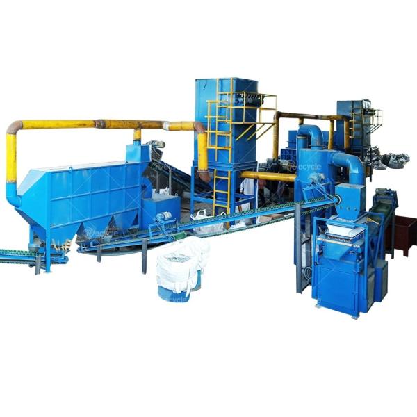 Radiator Shredder,Radiator Recycling Plant,Air Conditioning Radiator Recovery Equipment