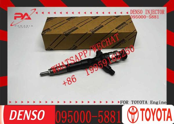 095000-5881 Inyector para camiones de aceite 23670-30050 Inyector para motores diesel 095000-5660 095000-5880 para TOYOTA