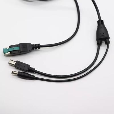 5m USB To USB B Cable , 12 Volt USB Cable For Ibm Pos Equipement