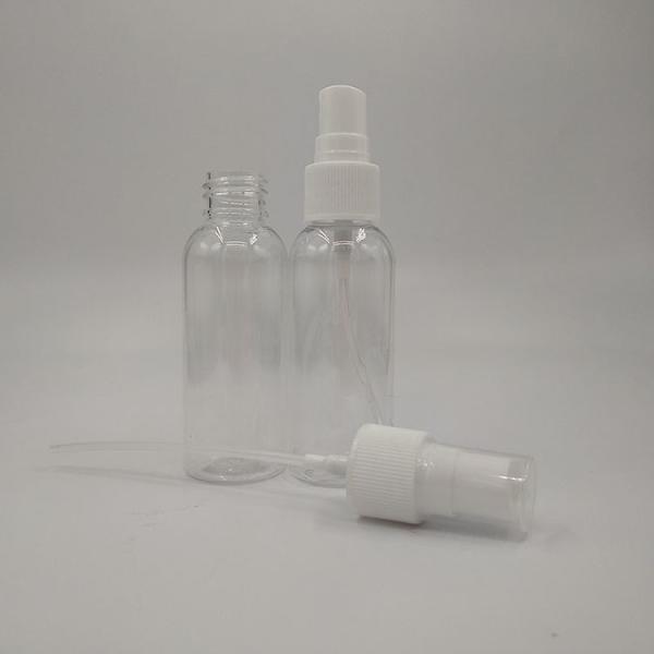 Cosmétiques PET Bouteille avec pompe à lotion Impression Filtrage de soie