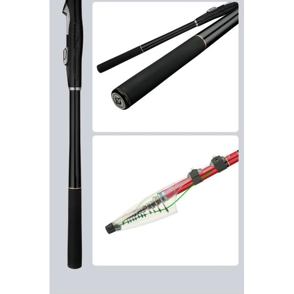 430cm 530cm Fishing Tackle Set Long Casting Ultralight Telescopic Fishing Rod ISO