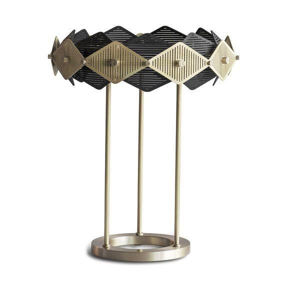 Glass ball table lamp feather bedside table desk light clamp foldable led light Rote LED Table Lamp（WH-MTB-242)