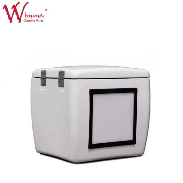 Хорошая производительность 85 L FRP стекловолокна коробка доставки Jumbo Box Белый с светодиодными лампами 500mm*485mm*495mm