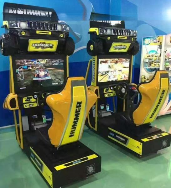 Customizable Car Racing Game Machine Powerful 350W CE Certificated