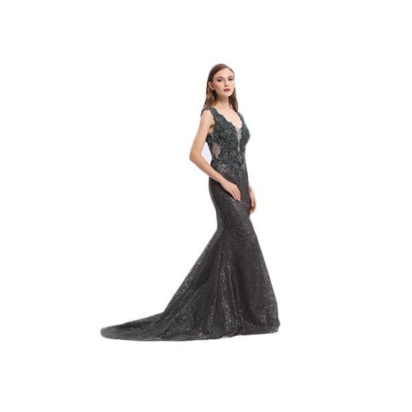 Beautiful Sleeveless Elegant European Style Evening Dresses For Banquet