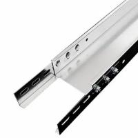 Wall Mount Galvanized Steel Rail Cable Tray With Perforated Ventilation