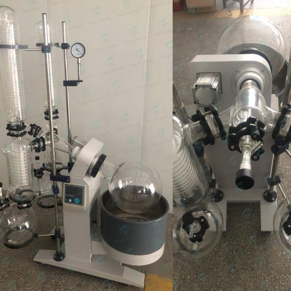 120rpm Chemistry Distiller Glassware Borosilicate Glass Reflux Condenser Tube