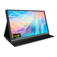 Ângulo visual largo 300cd/m2 60Hz 1080P IPS monitor portátil de USB C de 15,6 polegadas