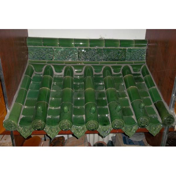 Плитки глины виска ручной работы азиатские античные черепицы строительных материалов