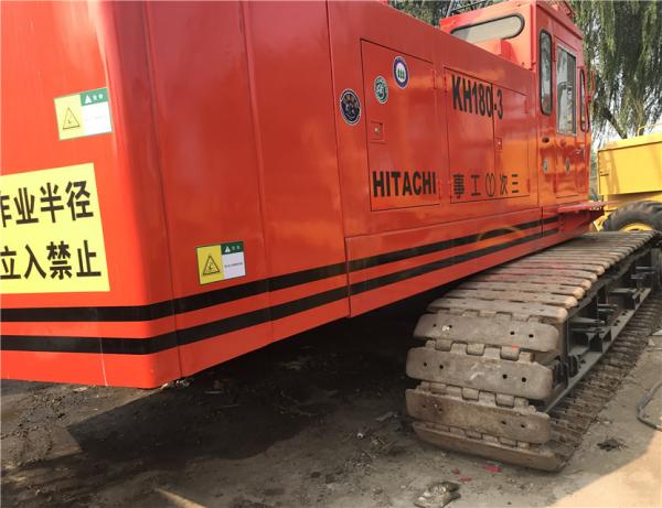 Japan original used hitachi KH180 crawer crane with good condition and cheap price