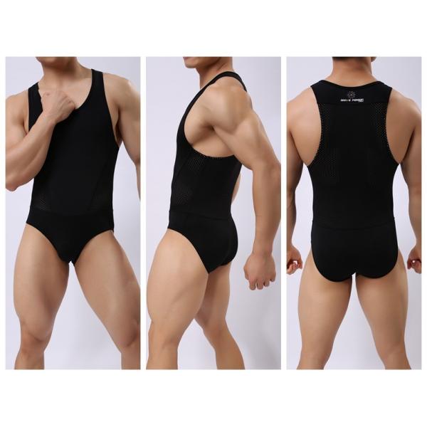 One piece спортзала Sportswear синглета носки людей Wrestling покрывает комбинезон фитнеса