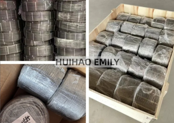SS316 High Strength Knotted Wire Ss Rope Mesh For Fall Prevention Systems
