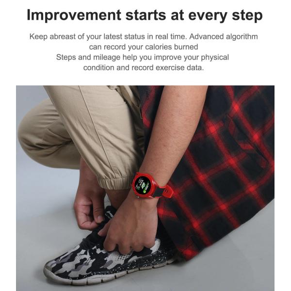 1.54 Inch Sleep Monotoring Smart Watch Music Control Weather Push For Women Sporting