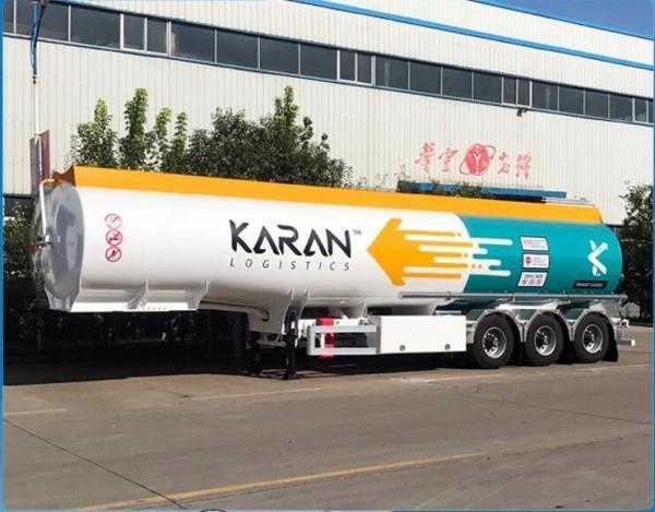 BPW Axle 3 Axles Fuel Oil Petrol Tanker Trailer with Fuwa Axle Steel Material