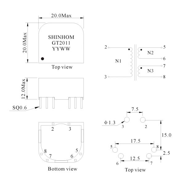 RoHS / SGS / ISO16949 Pulse Transformers For Broadband PLC System