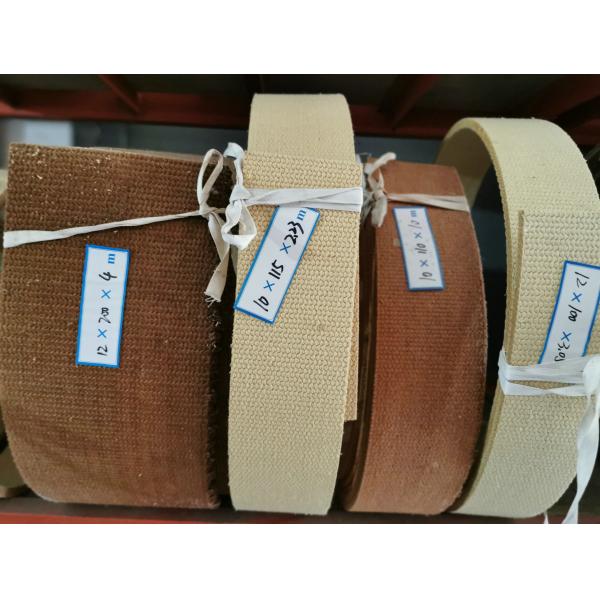 Сплетенный азбест обкладки тормоза ворота высокой интенсивности не