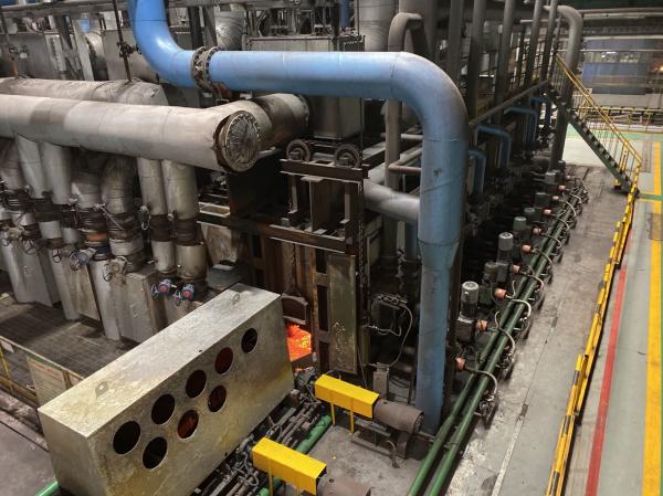 11150C Continuous Heat Treatment Furnace Carbon Structural Steel Heating