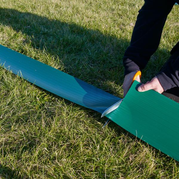 Faixa de vedação de PVC duro com material de revestimento resistente a UV
