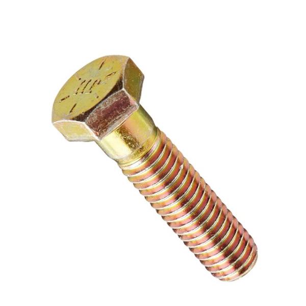 Fasteners Full Thread white zinc plated grade 4.8 Bolts Hex bolt DIN933