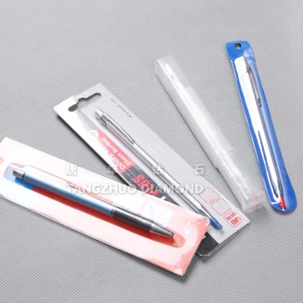 Nickel Plated Tungsten Carbide Tip Scriber , Portable Metal Scribe Pen
