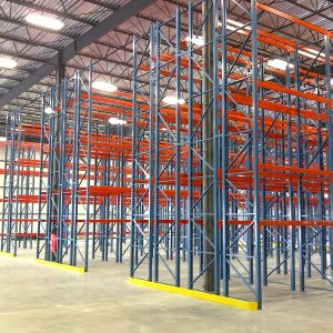 Steel Construction 500-4000kg Capacity Double Deep Heavy Duty Pallet Rack Stainless Multilayer