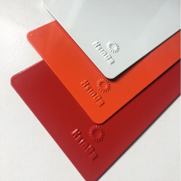 Красное покрытие порошка полиэстера эпоксидной смолы, покрытие порошка электрост