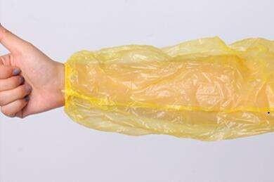 Wholesale Polyethylene Disposable Arm Sleeve Cover 18 Plastic Blue Disposable Arm Sleeves For Cooking And Tattoo