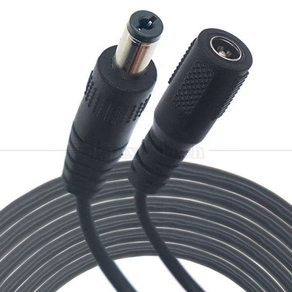 1m 3m 5m 10m 12V mâle à mâle femelle DC 5.5x2.1mm 5.5x2.5mm 4.0x1.7mm 3.5x1.35mm câble d'extension de prise électrique à baril