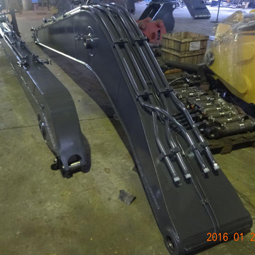 High Efficiency Long Reach Excavator Booms 13 Meter Black Color Volvo EC140B