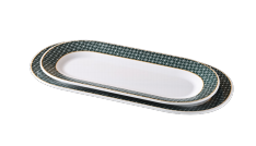 Good Scratchresistance Melamine Dining Plates Featuring Glossy Surface Finish Perfect for Hotels Restaurants Cafes and Catering Services