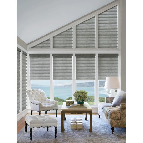 Ткань для черного занавеса Римские жалюзи Jacquard Roller Shade Ткань текстурированная