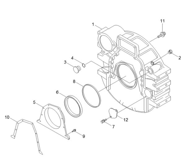 Les pièces détachées de l'excavateur Hyunsang XKDE-00159 pour R300LC9S R330LC9S