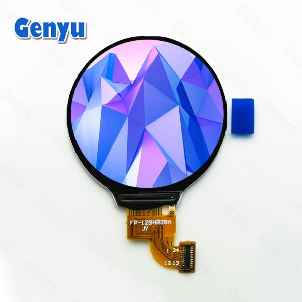 1.3 Inch TFT LCD 240*240 Screen Full View 1.28 Round LCD Display For TFT Watches FPC Connection 24pin Socket FPC Ready