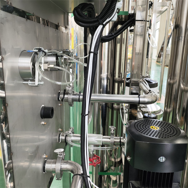 1 тонна однополярного оборудования обратной осмозы для очистки чистой минеральной воды