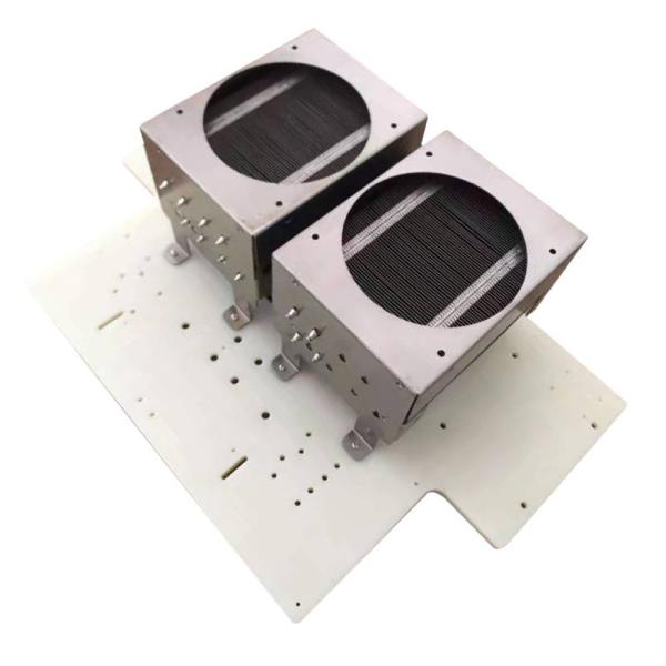 Электронный штабелированный алюминиевый CNC трубы жары меди ребра подвергал теплоотводы механической обработке