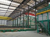 Máquina da galvanização do mergulho quente do centro de detecção e de controlo de HRC para a tubulação de dreno