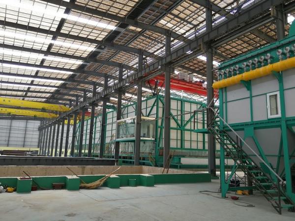 Planta de galvanização para Workpieces pequenos, máquina de alta velocidade do mergulho quente da galvanização do mergulho quente 