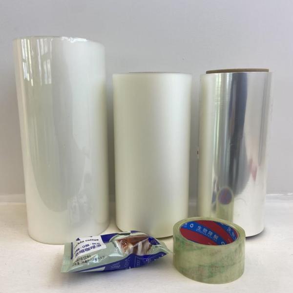 20u 23u 25u 28u Polypropylene BOPP Film With Logo Color Printed Packing Tape