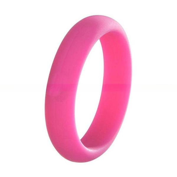 5mm Breathable Silicone Rings for Women Wedding Anniversary