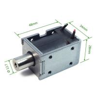 Solenoide linear de vaivén del marco abierto de DC24V para el sistema de alquiler de la bicicleta
