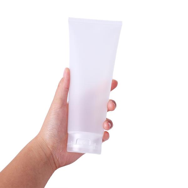 Body Cream Flat Oval Tube Cosmetic Empty Cream Soft Cosmetic Tube with Customized Size