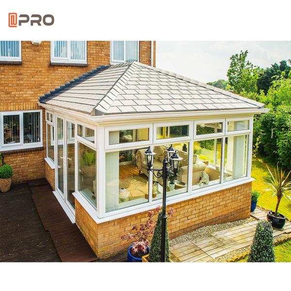 Aluminium Electrophoresis Glass Florida Room Free Standing For Solarium